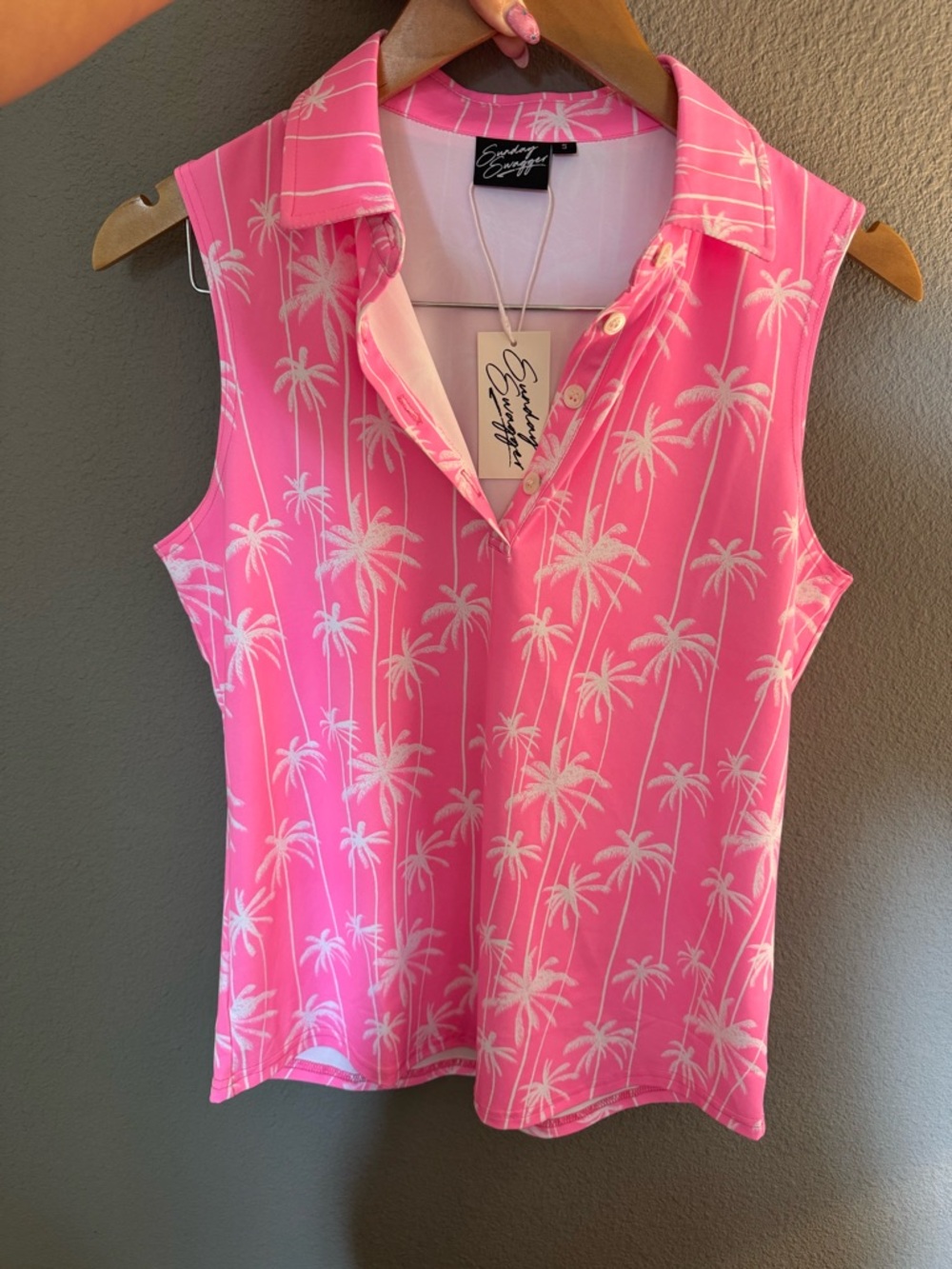 NWT Sunday Swagger Polo Tank